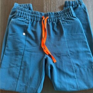 Figs Women’s Deep reef Alexandria High Waisted Jogger Scrub Pants size small